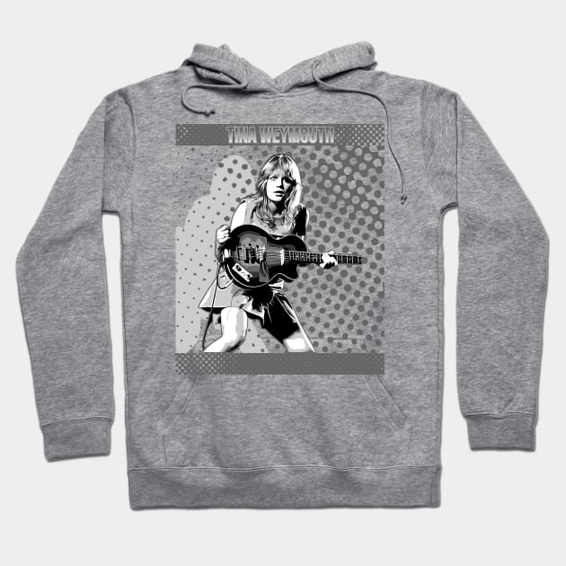 Tina Weymouth || Tina Weymouth - The Amazing Talent and Sexy Bassist Hoodie by Degiab